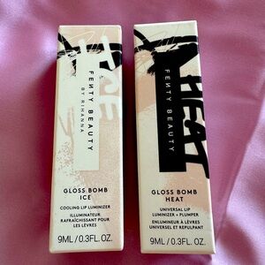 New Fenty Gloss Bomb Heat&Ice Shades 04 Hot Chocolit and Cold Heart'd